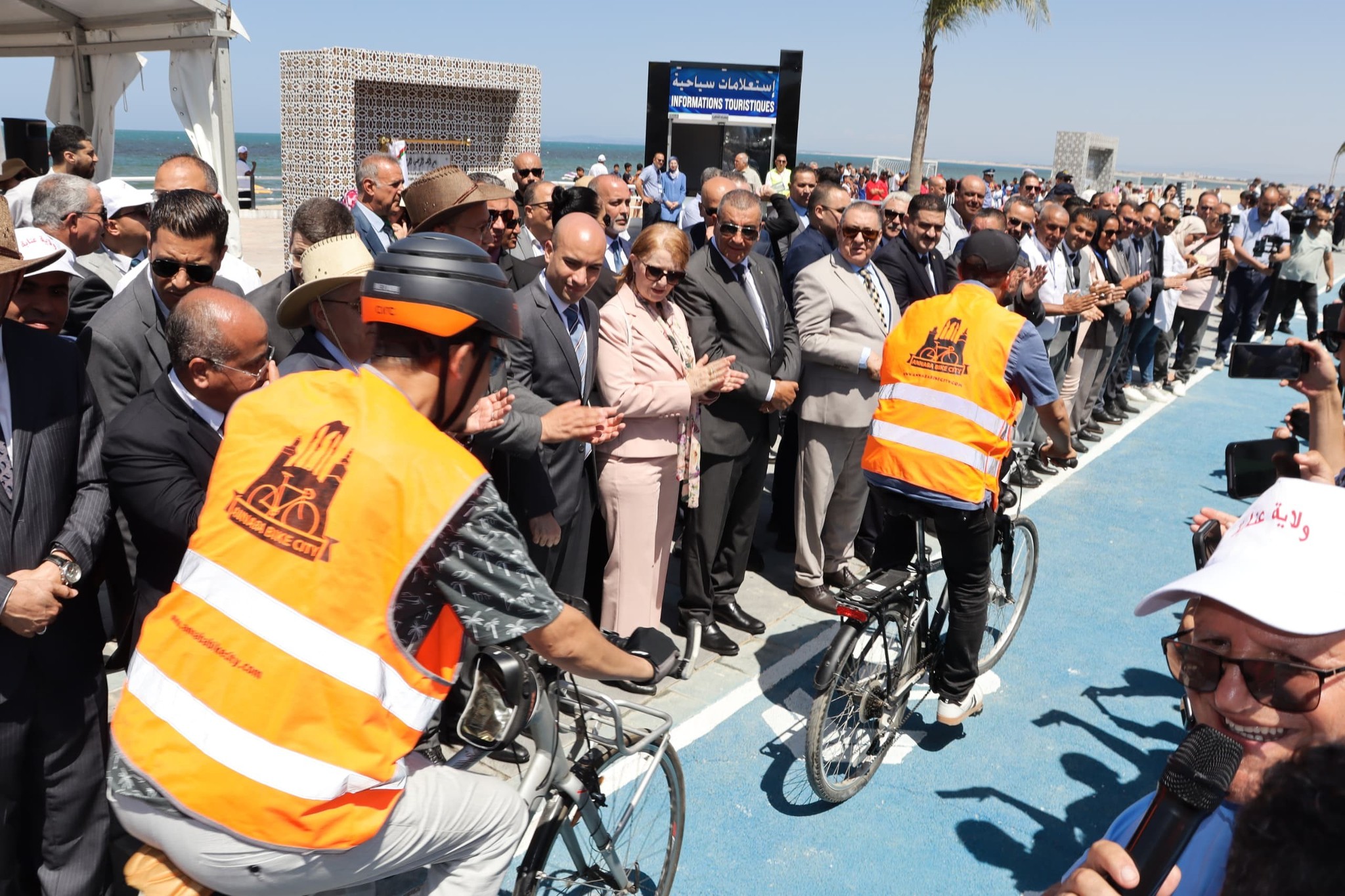 تدشين مسار دراجات سيدي سالم
